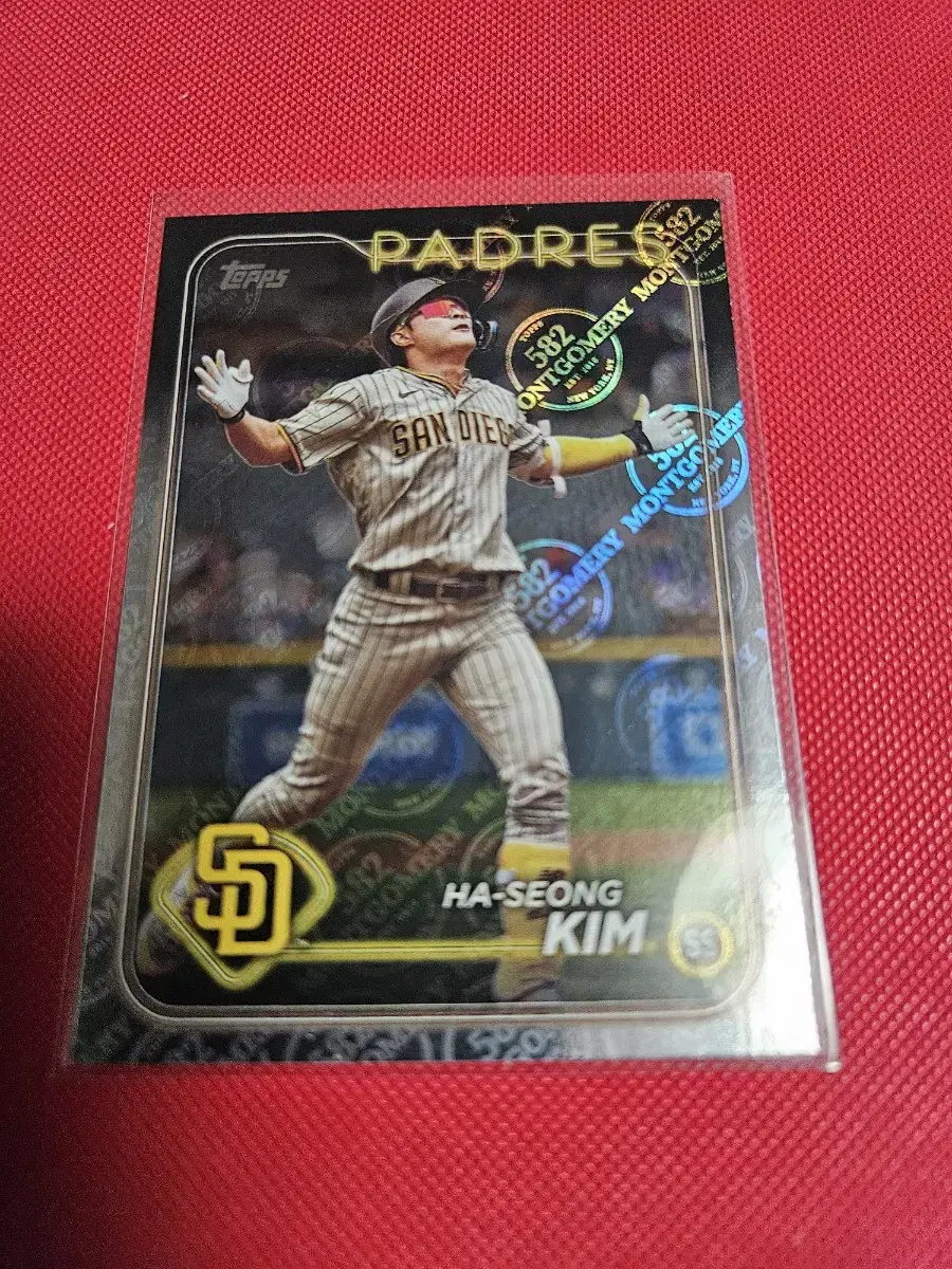 김하성 2024 Topps 582 Foil 카드